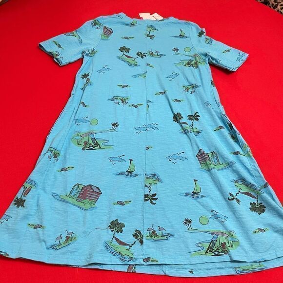 NWT Fresh Produce Beachy Keen Lorna Blue Dress Size XS New - Picture 6 of 7